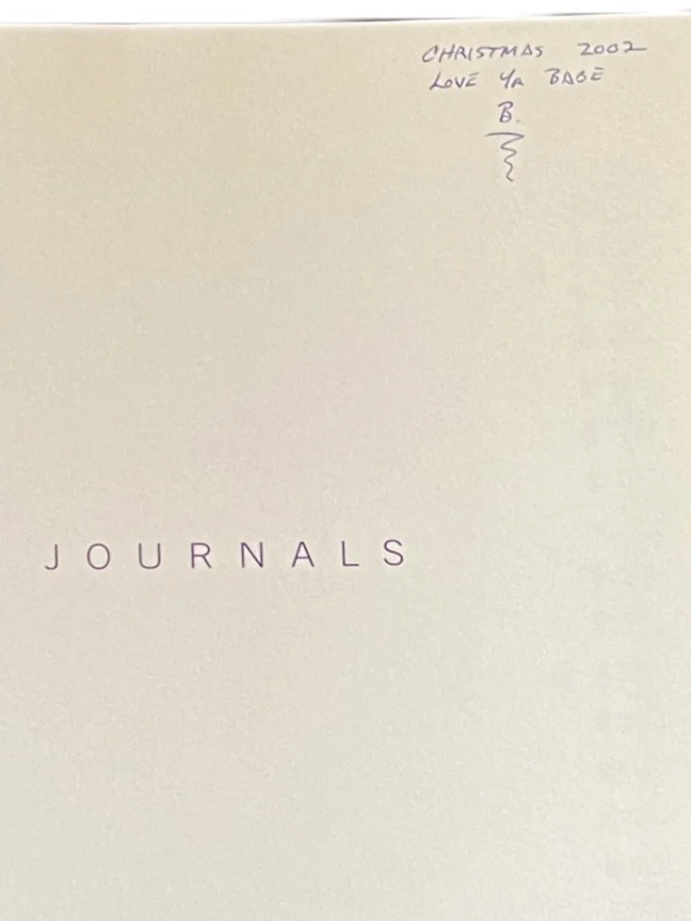 Kurt Cobain Journals 2002, Hardcover